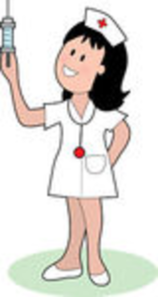 Nurse With Needle Free Images At Vector Clip